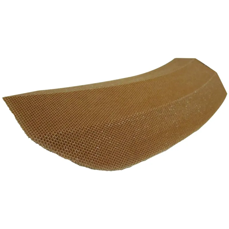 Aluminum honeycomb core for flap track fairing