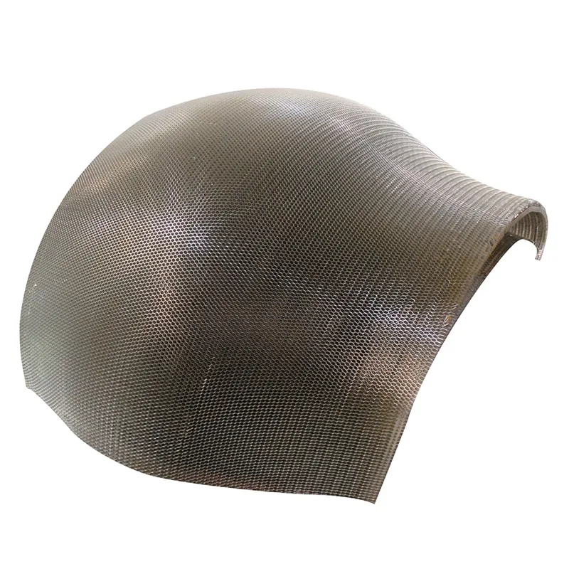 Aluminum honeycomb core for outer transcowl