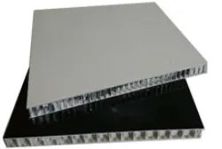 Aluminum honeycomb panel sandwich structure
