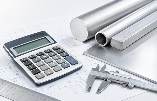 Aluminum calculator tools