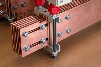 Болтовое жёсткое соединение шины