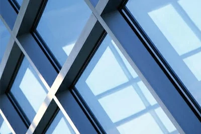 Открытая каркасная навесная стена