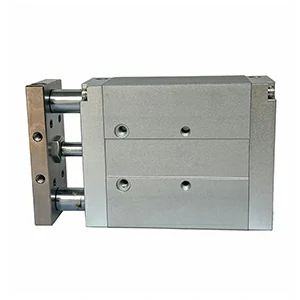 Пневматический цилиндр с трехштоковой направляющей серии DFM