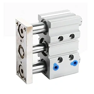 Трехвальный пневматический цилиндр серии MGP