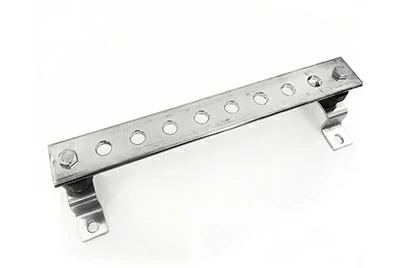 Сборная заземляющая шина с отверстием