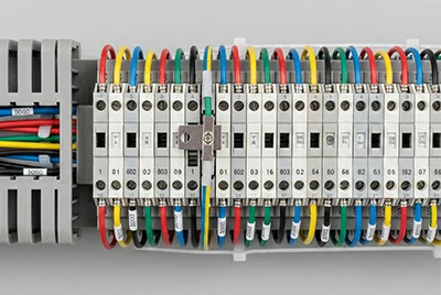 Клемные блоки и структуры распределения электроэнергии