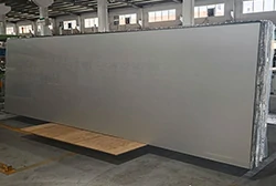 6000 × 1500 мм крупноформатная панель из нержавеющей стали