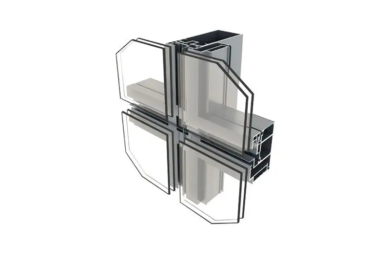 Алюминиевые профили для верхних изоляционных дверей, окон и навесных стен
