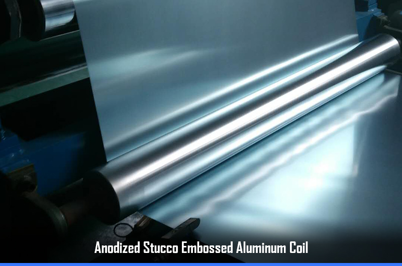Анодированная алюминиевая катушка с тиснением и лепниной
