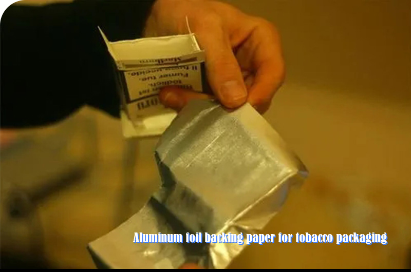 Подложка из алюминиевой фольги для упаковки табачных изделий