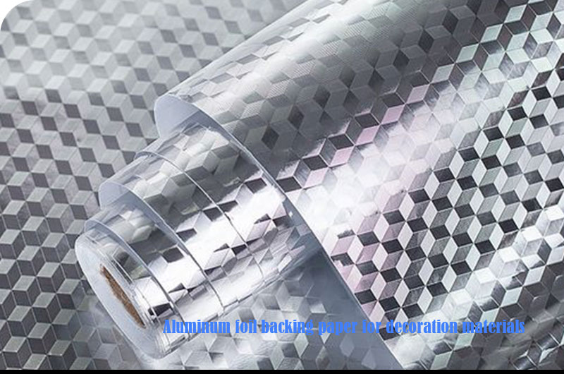 Подложка из алюминиевой фольги для отделочных материалов