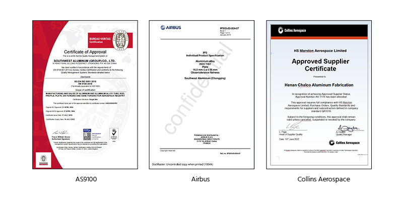 Сертификация авиационной алюминиевой пластины 2014
