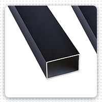 Тонкостенная прямоугольная алюминиевая труба