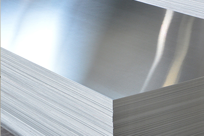 Aluminum plate for pressure vessels