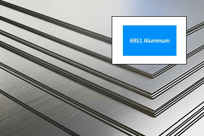 6951 brazing core alloy