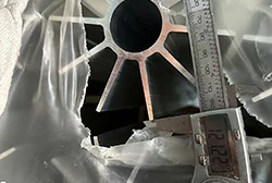 Алюминиевый профиль хвостовой части ракеты 7005