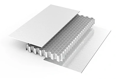 паяная сотовая композитная панель