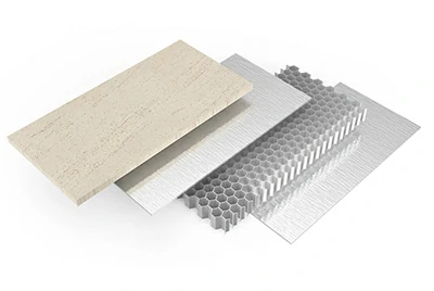 паяная сотовая композитная панель