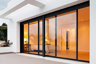 алюминиевая дверь