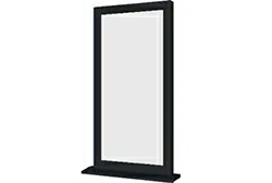 алюминиевое распашное окно