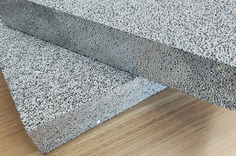 Алюминиевая пена с закрытыми порами