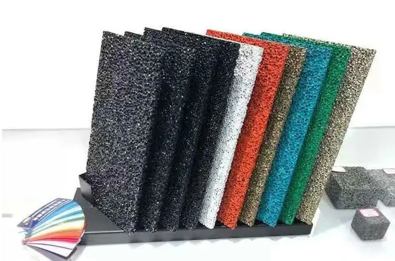 Цветная алюминиевая пена