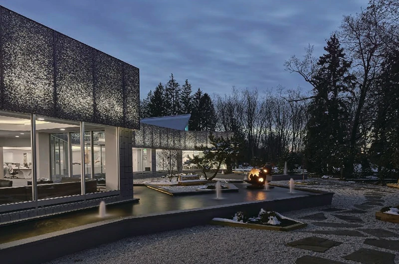 Пенная алюминиевая продукция для декора внешних стен