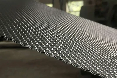 тисненая алюминиевая фольга