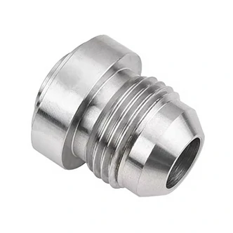 Flared aluminum elbow fittings