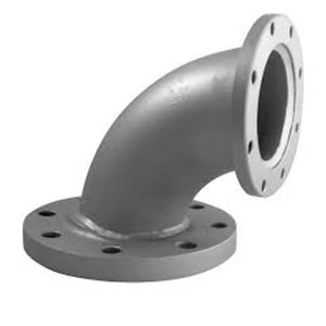 Aluminum elbow flange