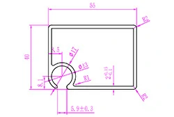 Чертеж формы
