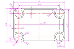 Чертеж формы