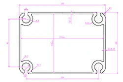 Чертеж формы