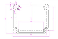 Чертеж формы