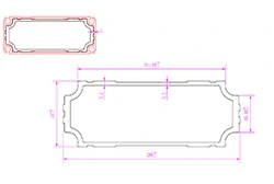 Чертеж формы