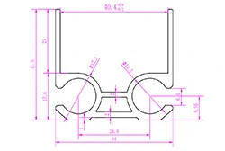 Чертеж формы