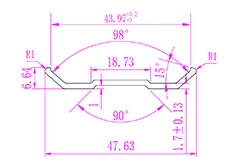 Чертеж формы