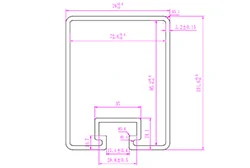 Чертеж формы