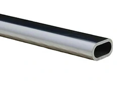 Толстостенные овальные алюминиевые трубы