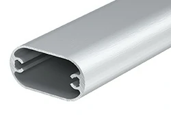 Овальные алюминиевые трубки для мебели