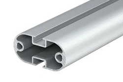 Овальные трубы с пазом для поручня