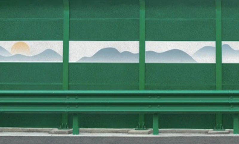 Ландшафтный шумозащитный экран