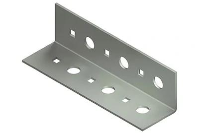 6061 slotted aluminum angle