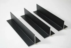 Black 6063 aluminum t bar