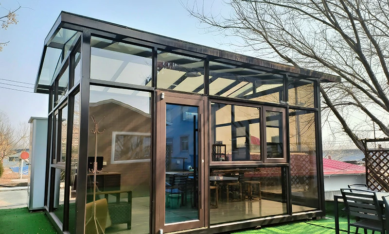 конструкция зимнего сада