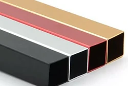 Анодированная квадратная труба из алюминия 6063