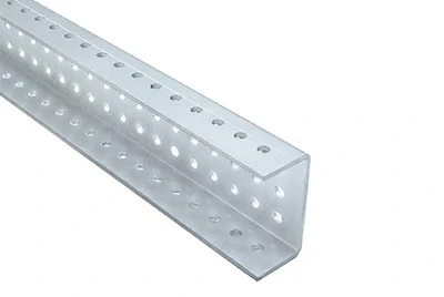 Aluminum C Channel With Holes