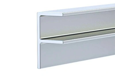 Алюминиевый профиль-швеллер F-образного сечения