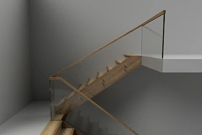  F-образный швеллер для кромок лестниц