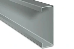 Алюминиевые профили-швеллеры C-образного сечения